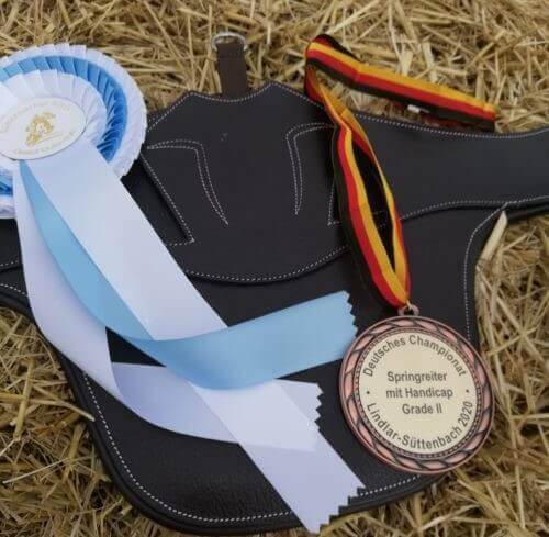 Deutscher-Meister-Para-Springreiten Deutscher-Meister-Para-Springreiten-Schleife