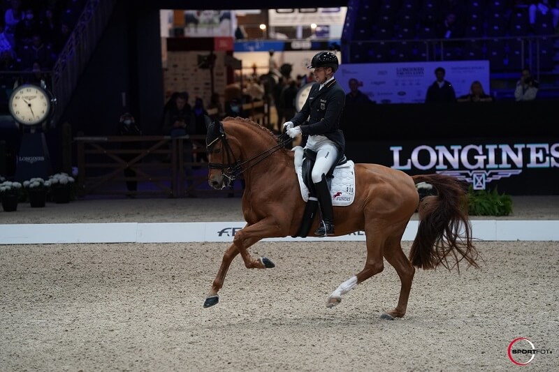 Frederic Wandres im Galopp