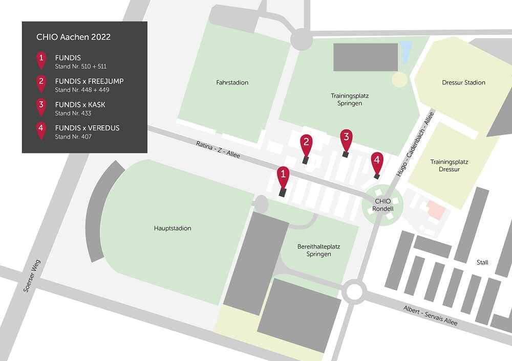 CHIO Aachen Lageplan 2022 Lageplan CHIO Aachen 2022