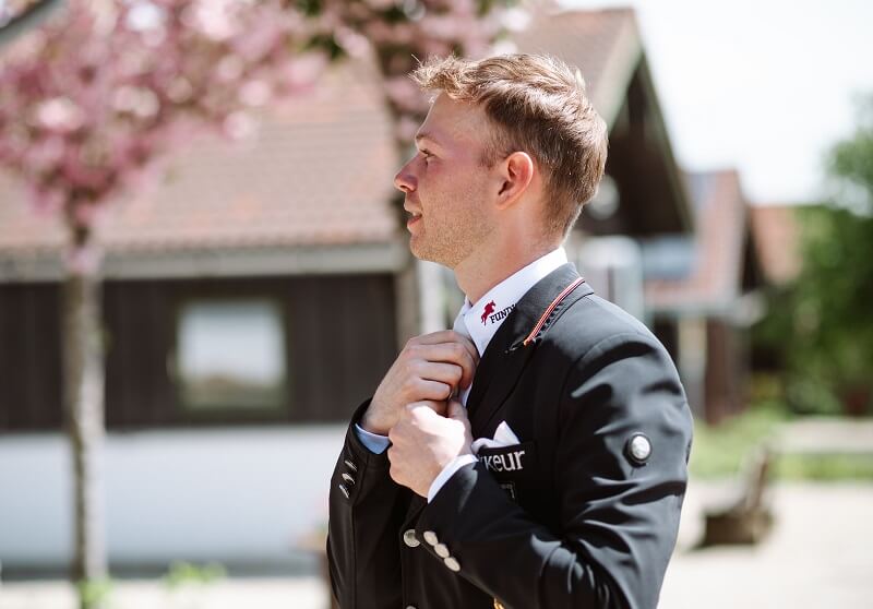 Raphael Netz Reiter Reiter Raphael Netz im Turnieroutfit