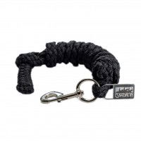 Eskadron Strick mit Karabinerhaken vernickelt, einfarbig, Führstrick Eskadron Strick mit Karabinerhaken vernickelt, einfarbig, Führstrick