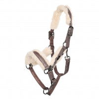 HV Polo Halfter HVPWelmoed Shine HW22, Nylonhalfter, Kunstfellhalfter HV Polo Halfter HVPWelmoed Shine HW22, Nylonhalfter, Kunstfellhalfter