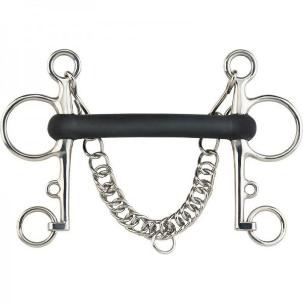 HS Sprenger Pelham Stangengebiss 18mm 13,5cm Weite