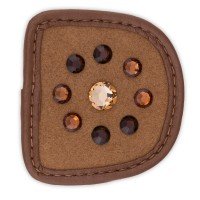 MagicTack Patches Circle Brown