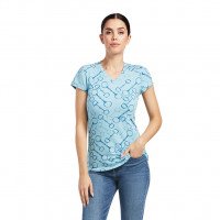 Ariat T-Shirt Damen Snaffle FS22, kurzarm