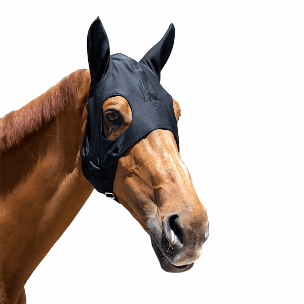Fenwick Equestrian Maske Liquid Titanium mit Ohren, therapeutische Maske