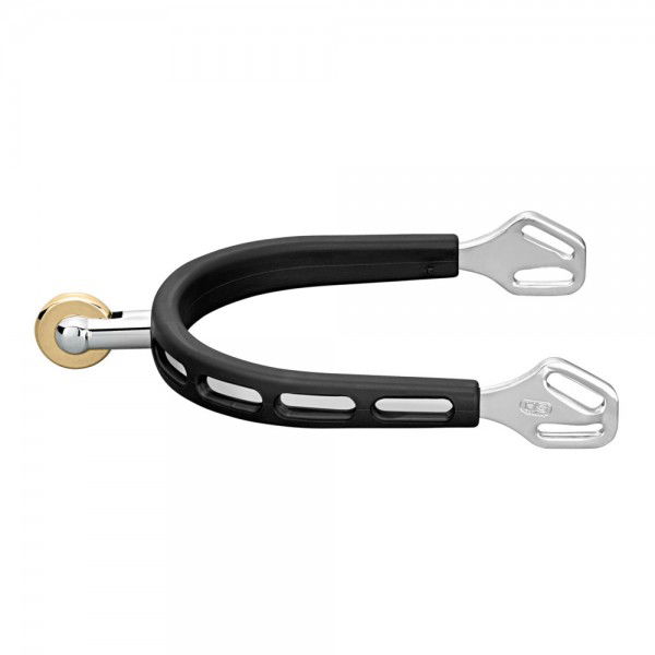 HS Sprenger Sporen Ultra fit extra Grip, mit Comfort Roller, vertikal, mit Balkenhol Schlaufe