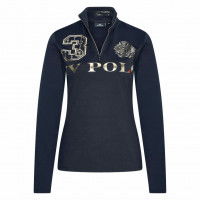 HV Polo Shirt Damen HVPFavouritas Luxury HW22, langarm HV Polo Shirt Damen HVPFavouritas Luxury HW22, langarm