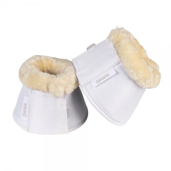 Eskadron Hufglocken Faux Fur, Sprungglocke, mit Kunstfell