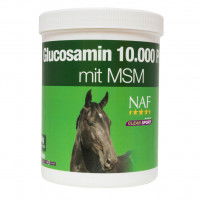 NAF Ergänzungsfutter Glucosamine 10000 Plus mit MSM NAF Ergänzungsfutter Glucosamine 10000 Plus mit MSM