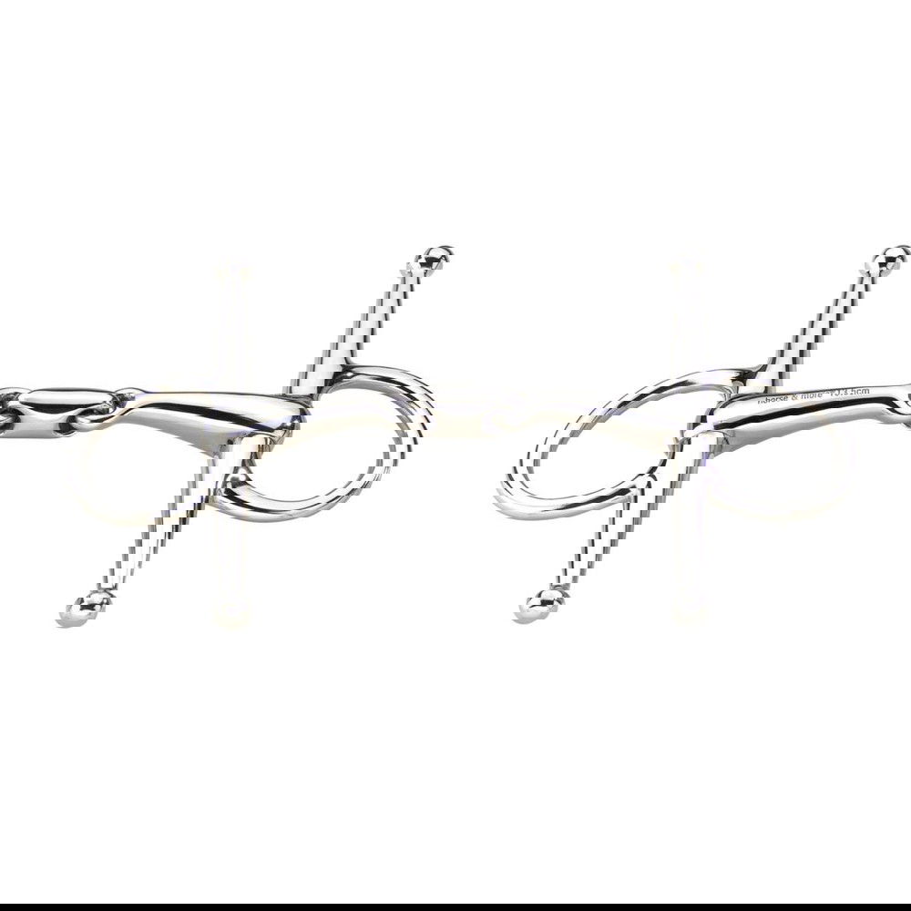 BR Knebeltrense doppelt gebrochen Stärke 12 mm Soft Contact