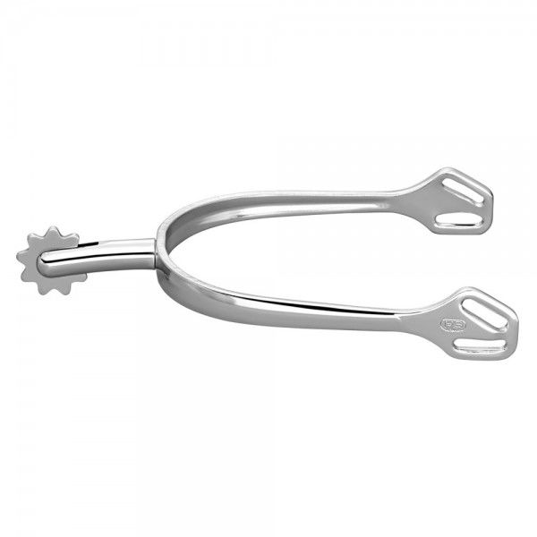 HS Sprenger Sporen Ultra fit, abgerundetes Halsende und Rad, 40mm Halslänge