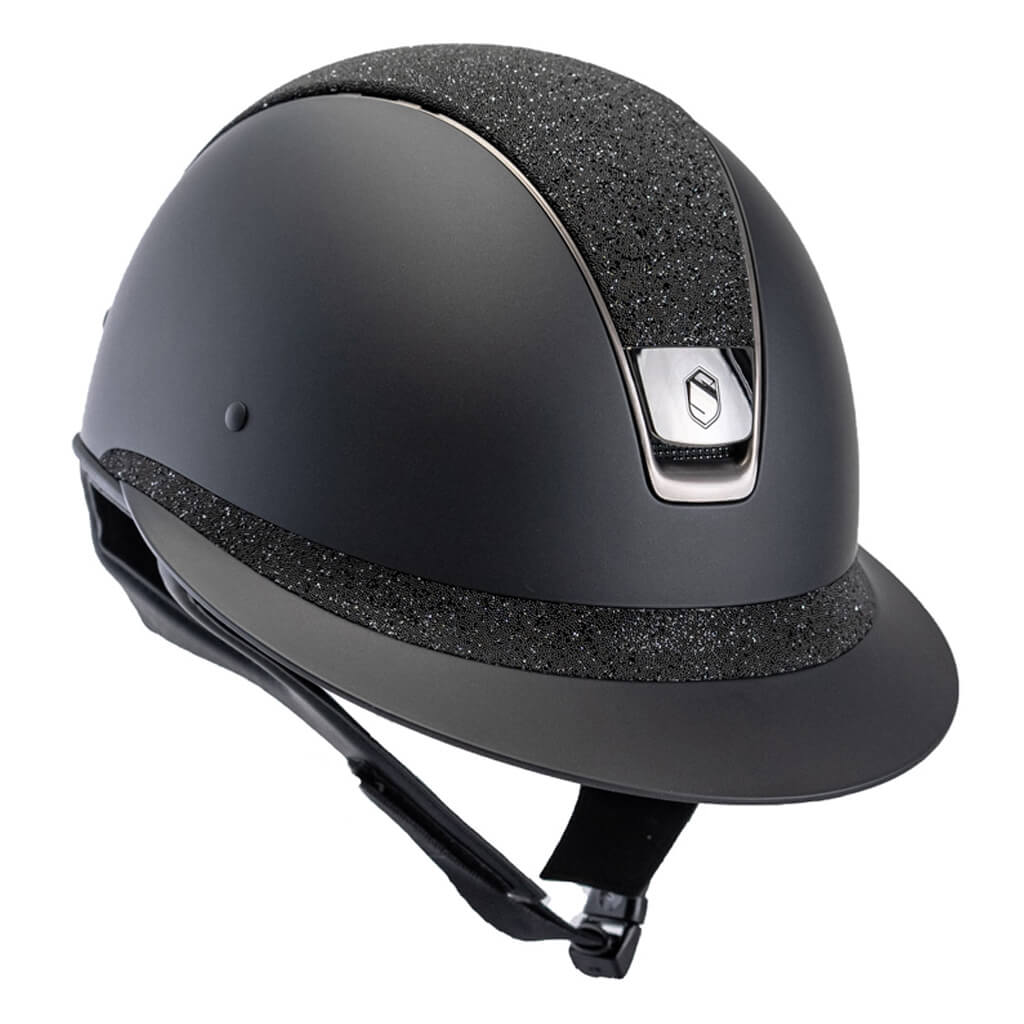 Samshield Reithelm Classic Shadow Matt Miss Shield Crystal Fabrics