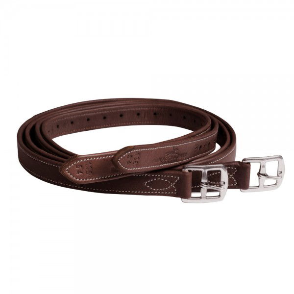 Schockemöhle Sports Steigbügelriemen Chantilly, Leder, braun