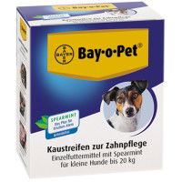 Bayer Zahnpflege Kaustreifen mit Spearmint für Hunde Bayer Zahnpflege Kaustreifen mit Spearmint für Hunde