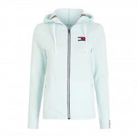 Tommy Hilfiger Equestrian Trainingsjacke Damen Unicolor FS21, Kapuzenjacke Tommy Hilfiger Equestrian Trainingsjacke Damen Unicolor FS21, Kapuzenjacke