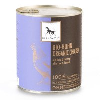 Lila Loves It Hundefutter Bio-Huhn mit Reis & Fenchel, Nassfutter