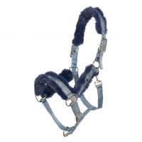 HV Polo Halfter HVPWelmoed Shine HW22, Nylonhalfter, Kunstfellhalfter HV Polo Halfter HVPWelmoed Shine HW22, Nylonhalfter, Kunstfellhalfter