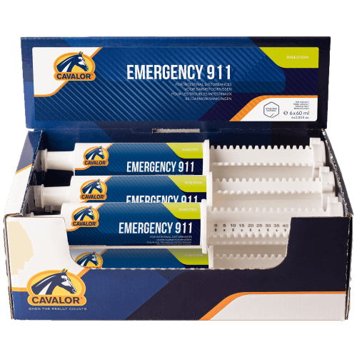 Cavalor Emergency 911, Ergänzungsfutter