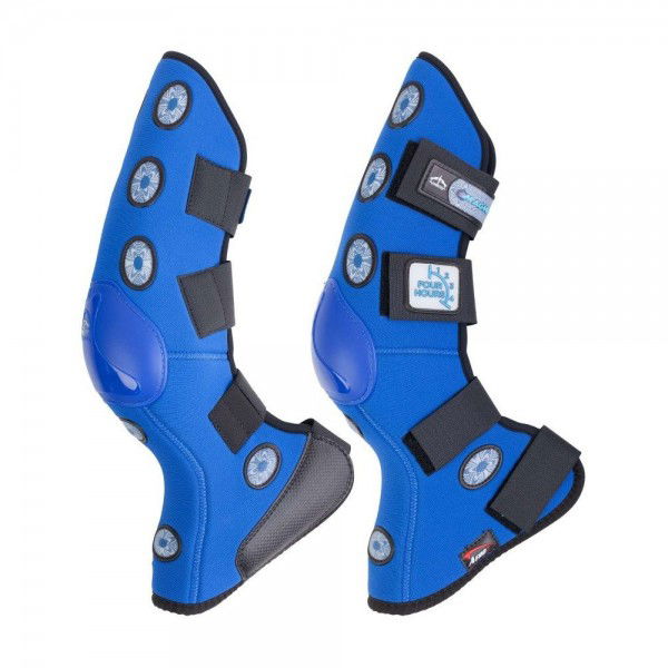 Veredus Therapiegamaschen Magnetik 4 Hours vorne, Stallgamasche