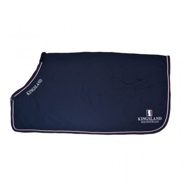 Kingsland Abschwitzdecke Classic Show Rug, Fleecedecke, blau