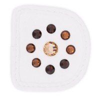 MagicTack Patches Circle Brown