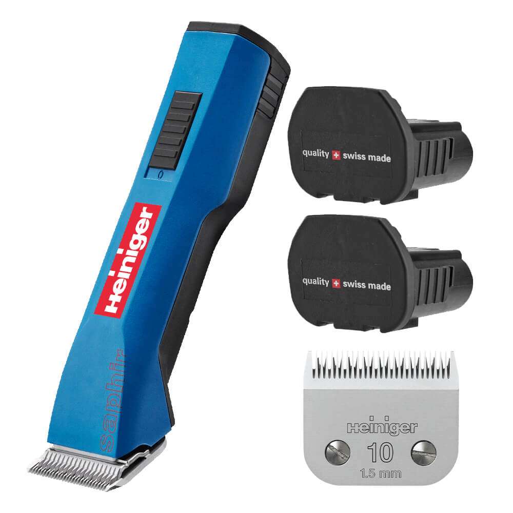 Heiniger Akkuschermaschine Saphir, Schermaschine, mit Scherkopf 10, 2