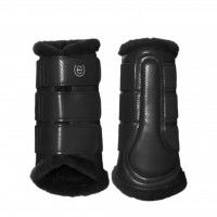Equestrian Stockholm Gamaschen Brushing Boot, Dressurgamasche, mit Kunstfell Equestrian Stockholm Gamaschen Brushing Boot, Dressurgamasche, mit Kunstfell