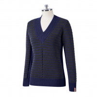 Animo Strickpullover Damen Selz HW21, V-Ausschnitt Animo Strickpullover Damen Selz HW21, V-Ausschnitt
