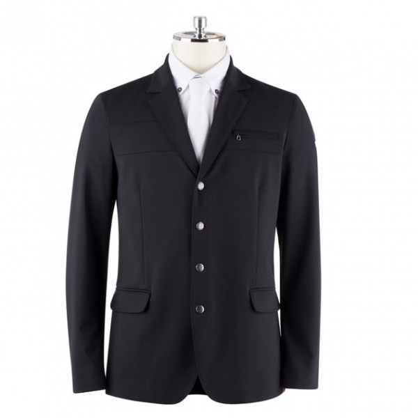 Animo Sakko Herren Itac, Jacket, Turniersakko, Turnierjacket, schwarz, blau