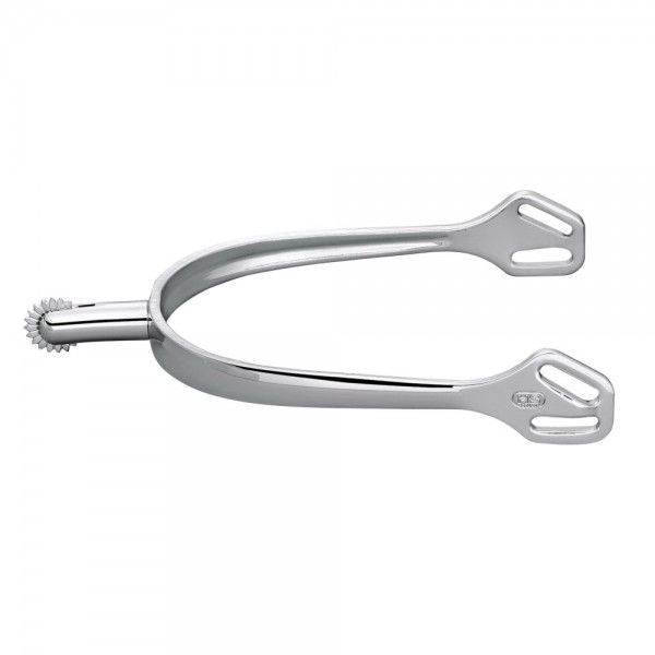 HS Sprenger Sporen Ultra fit, abgerundetes Halsende und Rad, 30mm Halslänge