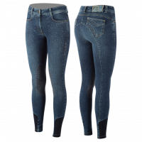 Animo Reithose Damen Native FS22, Kniebesatz, Knee-Grip, Jeans Animo Reithose Damen Native FS22, Kniebesatz, Knee-Grip, Jeans
